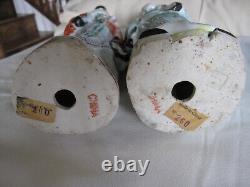 14 Chinese Porcelain Qing Dynasty Couple Court Mandarin & Wife Figurines VGC