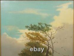 19th Century Pair of Antique English Landscape Paintings c. 1843 by G. A. Turner