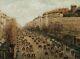 19th Century French Impressionist Pairs, Le Boulevard, Montmartre Street Scene