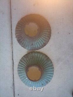 4 Antique Industrial green Porcelain Wall Mount Light NAUTICAL GARAGE BARN SIGN