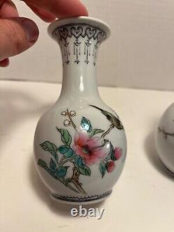 A Pair of Chinese Republic Era Porcelain Vases Signed and Marked 5