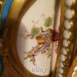 A Pair of Severs Signed Hand Painted Angels Vases30th