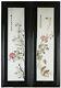A Very Rare Pair Of Chinese Republican Framed Hunan Embroidery (xiangxiu)