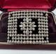 Antique 2 Buckles Georgian Cut Steel Pair Of Buckle Signed Made In France Rare