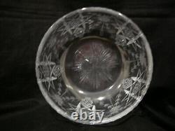 Antique Abp Pair Hawkes Cut Glass Bowls American Brilliant Period Signed
