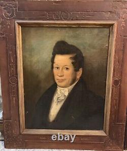 Antique Dated 1806 John Livingstone Lady & Gentleman Oil On Canvas Portraits