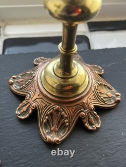 Antique French L Oudry Pres Editeurs Candlestick Pair Neo Classical 1880 Signed