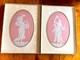 Antique Limoges Porcelain Plaques Tharaud Pate Sur Pate Wall Plaques Framed Sign