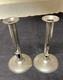 Antique Matched Pair Of Hogscraper Candlesticks Signed James Davis C1800