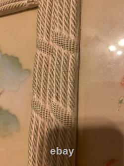 Antique Maude Eggemeyer Signed Victorian Courting Prints Framed Art Set