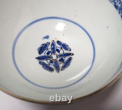 Antique Meiji Era Imari Covered Chawan Signed fuku Pair