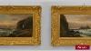 Antique Pair Of Continental 19th Cent German Paintings