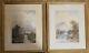Antique Pair Of Arthur Mcarthur (1890-1920) Signed Watercolor Paintings. Nice