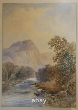 Antique Pair of Arthur McArthur (1890-1920) Signed Watercolor Paintings. NICE