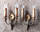 Antique Pair Of Signed Riddle Company Art Deco Wall Sconces Excellent Condition