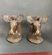 Antique Signed J. B. 1530 Jennings Brothers Moose Head Bookends Pair