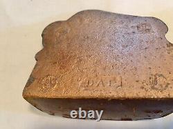 Antique Signed Pair Buffalo / Bison Bookends, Original Bronze Patina DAL