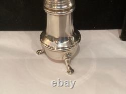 Antique Signed Pair Cartier Sterling Silver Peppershakers Must See No Reserve