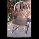 Antique Signed Wallace Nutting Continuous Arm Brace Back Windsor Chair