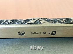 Antique Silver Pair of a Pictures Frames Signed L. Janesich, Austro-Hungarian