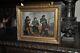 Antique Pair Of Genre Paintings By English Painter G Tempel