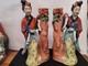 Antiques Chinese Porcelain Pair Of Lady Figurines