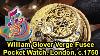 Bo D 320 Antique William Glover Pair Case Verge Fusee Pocket Watch London Circa 1750