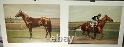 C. W. Anderson, Man of War, Vintage Litho pair, Horses, 1967