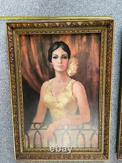 Carmen Of The Opera By Barbara Weber & Matador By Gene Sterling Framed Pair