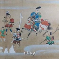 Chinese Antique Paintings on Paper a pair