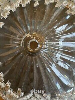 Craftsman Signed Waterford Crystal Floor Lamps. Vintage Pair 2