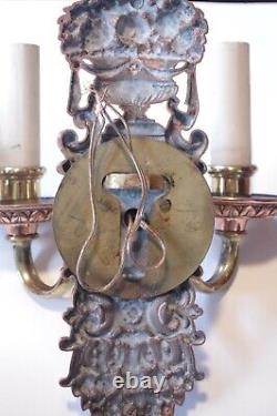 E F Caldwell Signed Sconces Circa 1910. Restored & Rewired! Offers Welcome