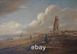 Early Victorian School A PAIR Views of Brighton John Thorpe One Signed/Dted 1849