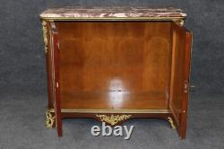 Extremely Rare Pair of Large Scale Signed Maison Jansen Chinoiserie Buffets