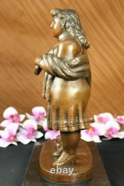 Fernando Botero, Bronze Sculpture, English Couple Brown Patina Signed Hot Cast