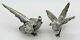 Fine Pair Of Well Modelled German Solid Silver Pheasants, Signed C. 1910