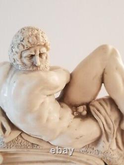 G Ruggeri Signed Statue Set Pair of RARE Bookends Antique Italy Mid Century