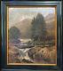 George Wilkins Antique Oil Painting 1879 Pont-y-pair Rare
