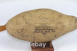 Gilmore Butch Wagoner Mallard Decoy Pair Havre de Grace, Maryland Signed Date