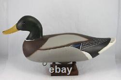 Gilmore Butch Wagoner Mallard Decoy Pair Havre de Grace, Maryland Signed Date