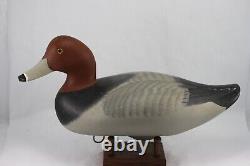 Gilmore Butch Wagoner Redhead Decoy Pair Havre de Grace, Maryland Signed Date