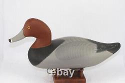 Gilmore Butch Wagoner Redhead Decoy Pair Havre de Grace, Maryland Signed Date