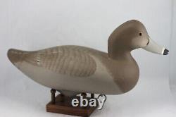 Gilmore Butch Wagoner Redhead Decoy Pair Havre de Grace, Maryland Signed Date