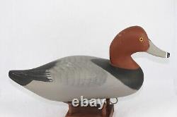 Gilmore Butch Wagoner Redhead Decoy Pair Havre de Grace, Maryland Signed Date