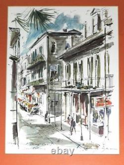 John Haymson New Orleans Print Framed Pair