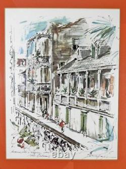 John Haymson New Orleans Print Framed Pair