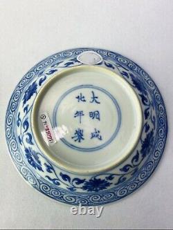 Kangxi Chinese Antique Porcelain Blue And White Dragon Plate Pair 18th Centuries