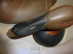 Madison Mitchell Pair Canvasback Duck Decoys, Vintage Signed 1970