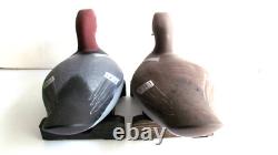 PAIR OF Redhead Decoy's by Jim Pierce of Havre de Grace MD SIGNED