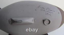 PAIR OF Redhead Decoy's by Jim Pierce of Havre de Grace MD SIGNED